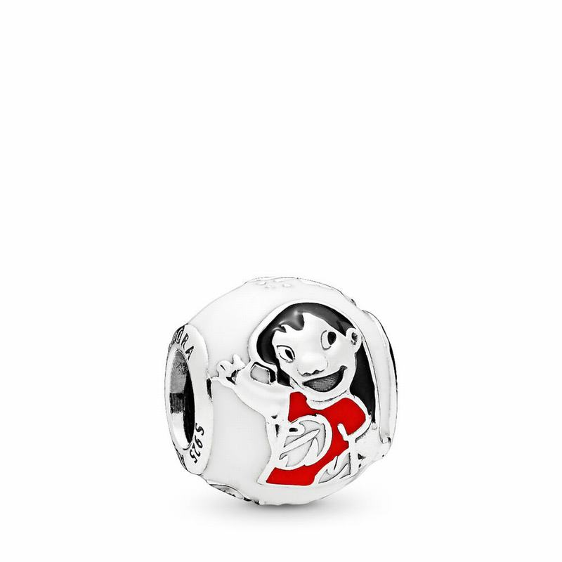 Pandora Disney Lilo & Stitch Charm Online NZ, Sterling Silver (317056-XTQ)